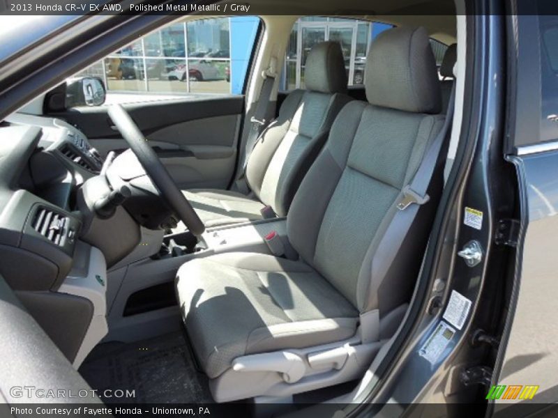 Polished Metal Metallic / Gray 2013 Honda CR-V EX AWD