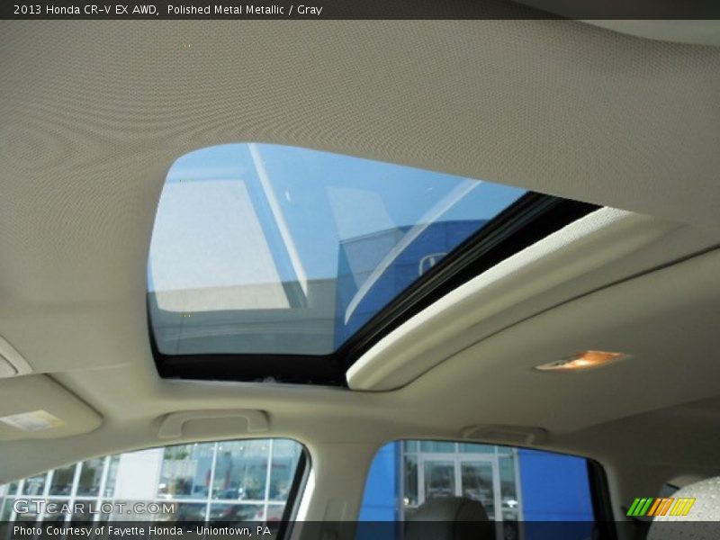 Polished Metal Metallic / Gray 2013 Honda CR-V EX AWD