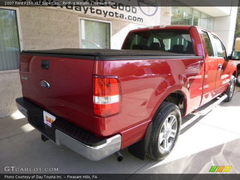 Redfire Metallic / Medium Flint 2007 Ford F150 XLT SuperCab