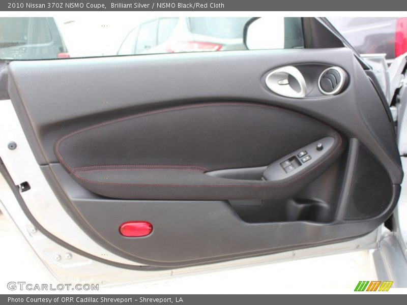 Door Panel of 2010 370Z NISMO Coupe