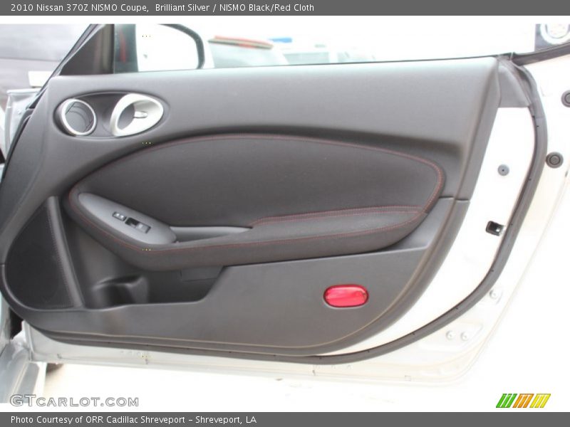 Door Panel of 2010 370Z NISMO Coupe