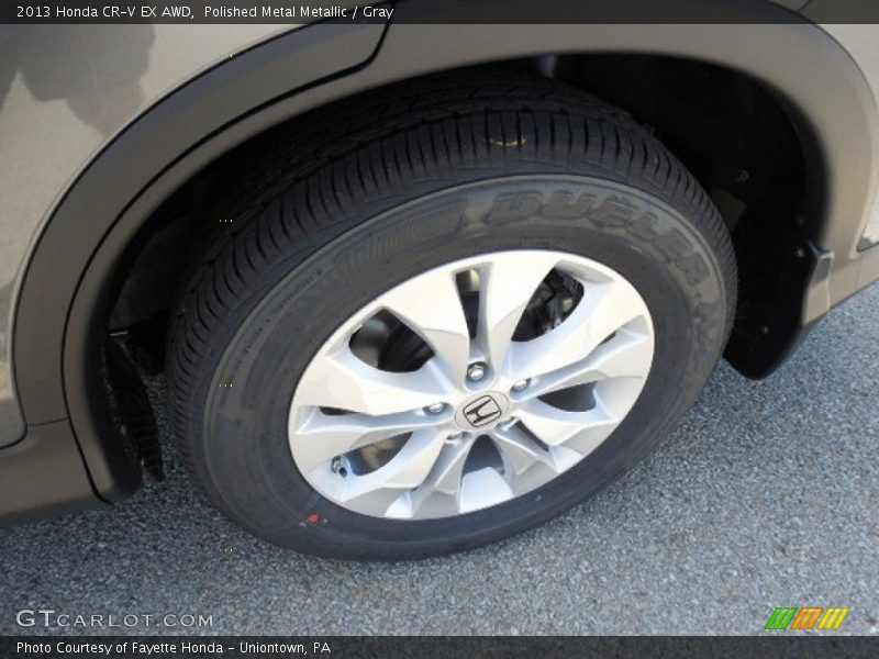 Polished Metal Metallic / Gray 2013 Honda CR-V EX AWD
