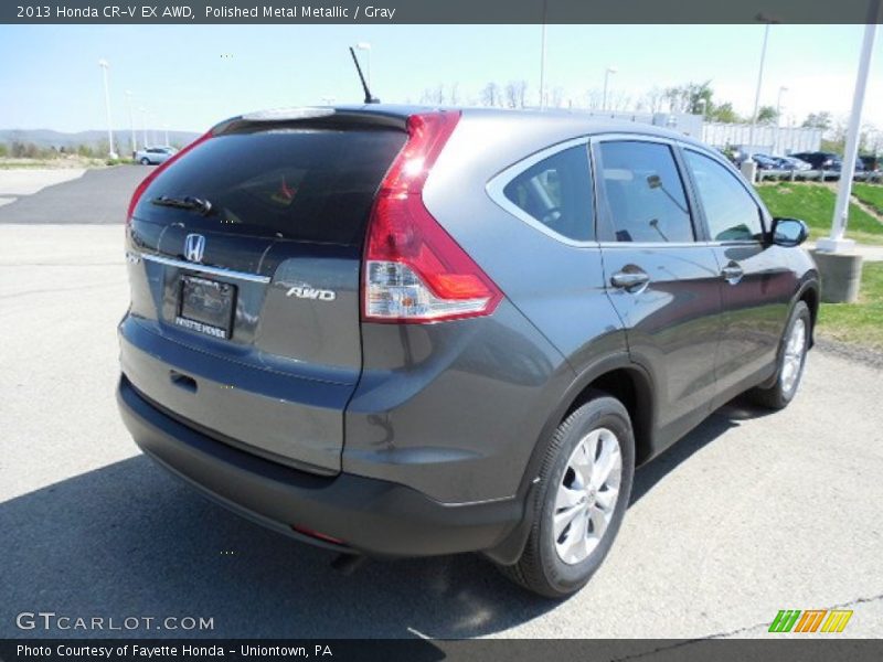 Polished Metal Metallic / Gray 2013 Honda CR-V EX AWD