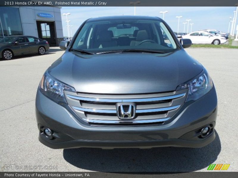 Polished Metal Metallic / Gray 2013 Honda CR-V EX AWD