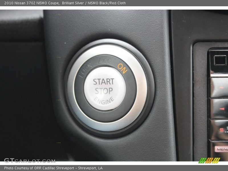 Controls of 2010 370Z NISMO Coupe