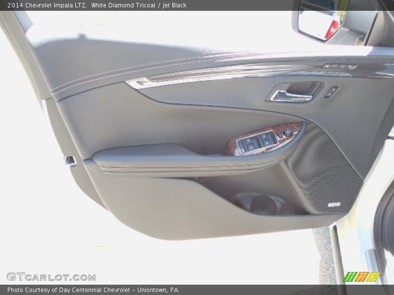 White Diamond Tricoat / Jet Black 2014 Chevrolet Impala LTZ