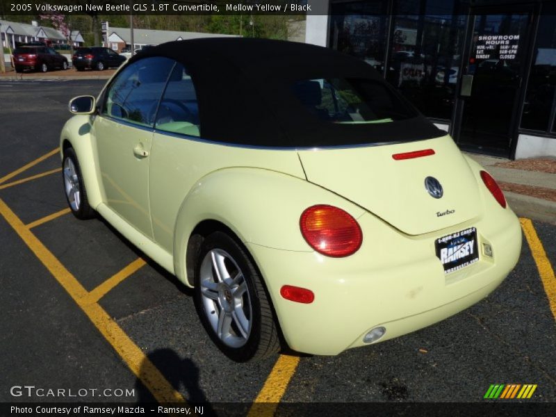 Mellow Yellow / Black 2005 Volkswagen New Beetle GLS 1.8T Convertible