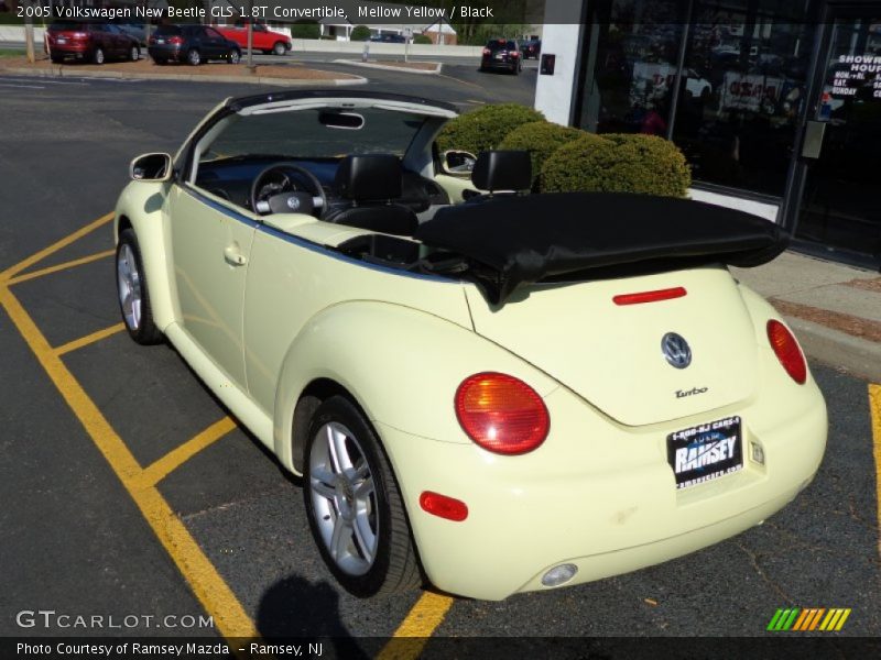 Mellow Yellow / Black 2005 Volkswagen New Beetle GLS 1.8T Convertible