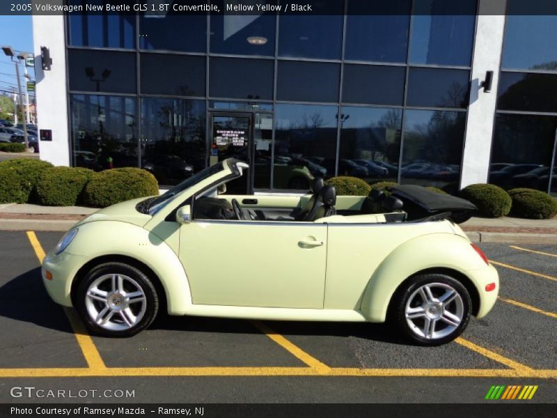 Mellow Yellow / Black 2005 Volkswagen New Beetle GLS 1.8T Convertible