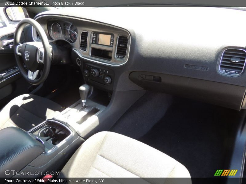 Pitch Black / Black 2012 Dodge Charger SE