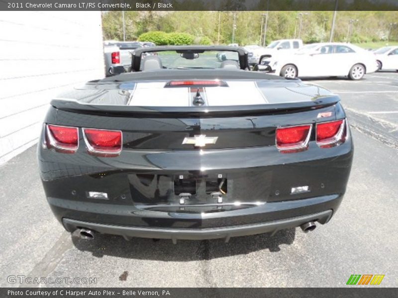 Black / Black 2011 Chevrolet Camaro LT/RS Convertible