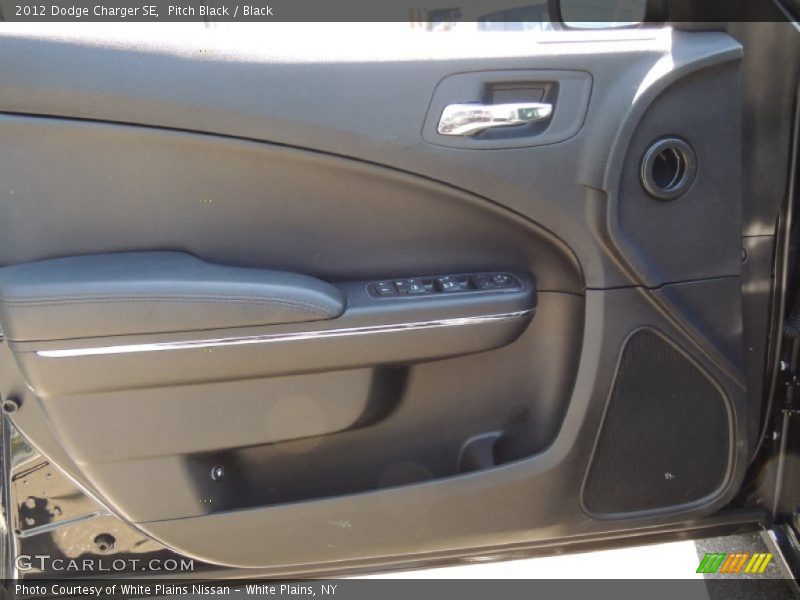 Pitch Black / Black 2012 Dodge Charger SE