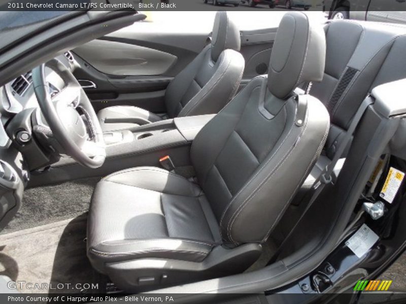 Black / Black 2011 Chevrolet Camaro LT/RS Convertible