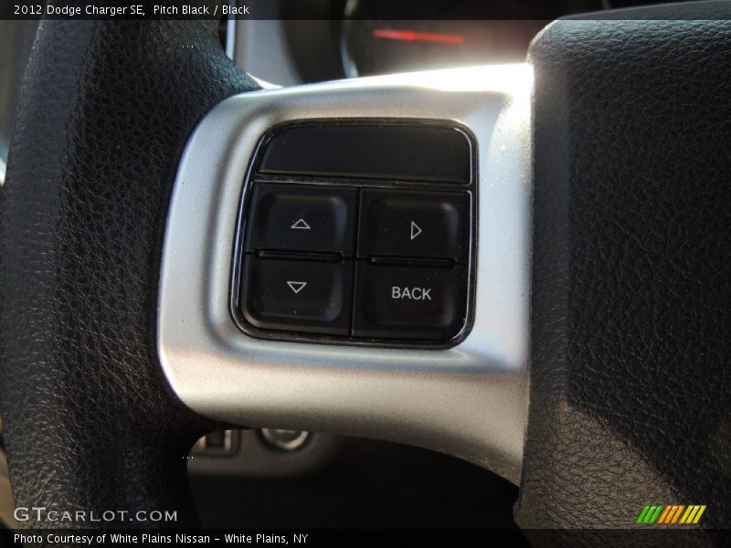 Pitch Black / Black 2012 Dodge Charger SE