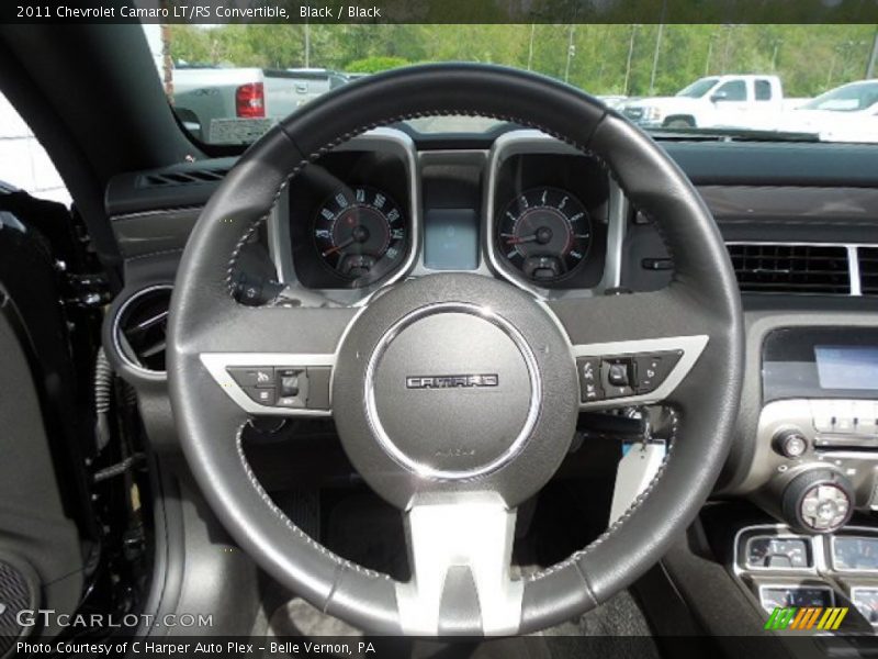 Black / Black 2011 Chevrolet Camaro LT/RS Convertible