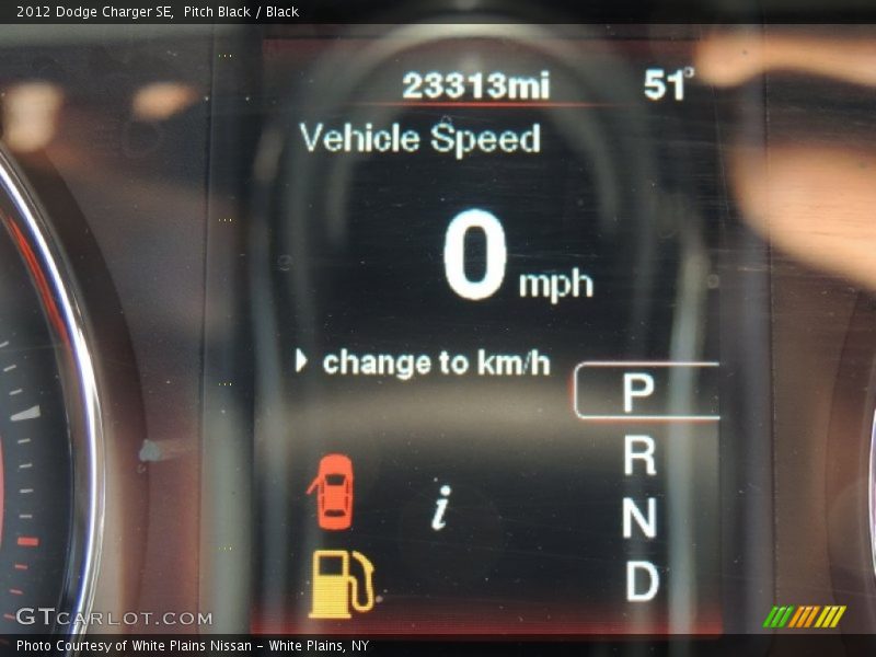 Pitch Black / Black 2012 Dodge Charger SE