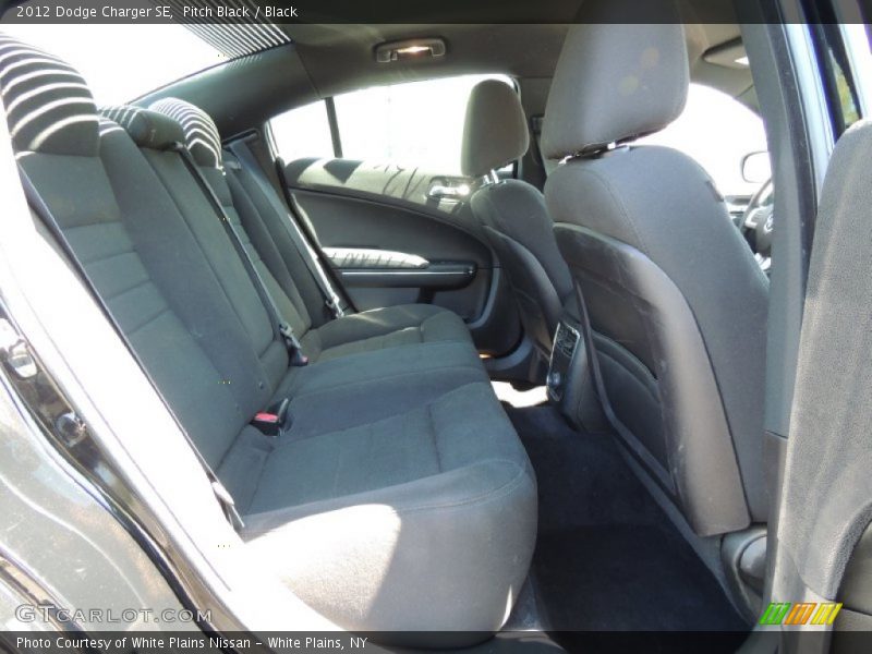Pitch Black / Black 2012 Dodge Charger SE
