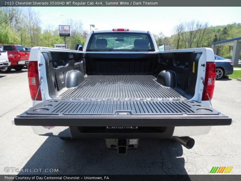 Summit White / Dark Titanium 2013 Chevrolet Silverado 3500HD WT Regular Cab 4x4