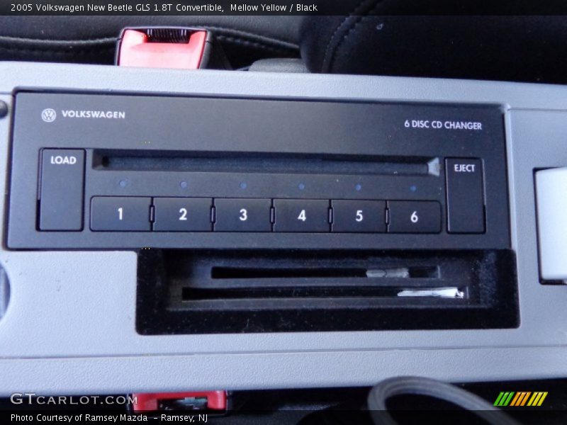 Mellow Yellow / Black 2005 Volkswagen New Beetle GLS 1.8T Convertible