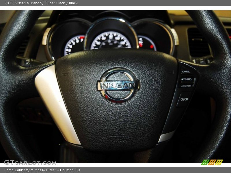 Super Black / Black 2012 Nissan Murano S