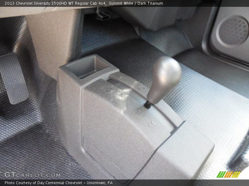 Summit White / Dark Titanium 2013 Chevrolet Silverado 3500HD WT Regular Cab 4x4
