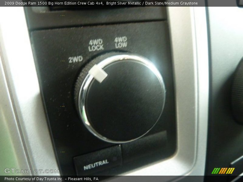 Bright Silver Metallic / Dark Slate/Medium Graystone 2009 Dodge Ram 1500 Big Horn Edition Crew Cab 4x4