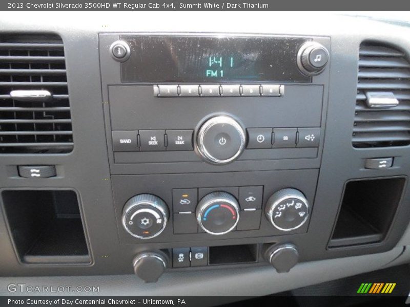 Summit White / Dark Titanium 2013 Chevrolet Silverado 3500HD WT Regular Cab 4x4