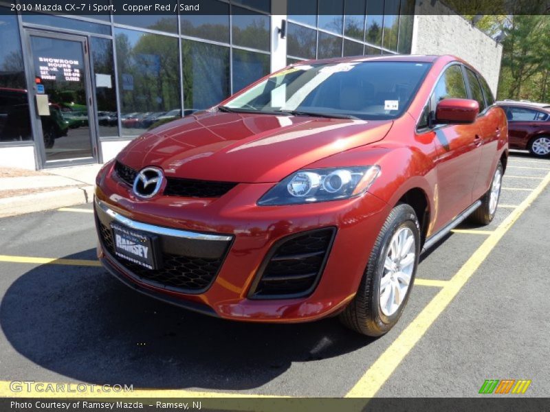 Copper Red / Sand 2010 Mazda CX-7 i Sport