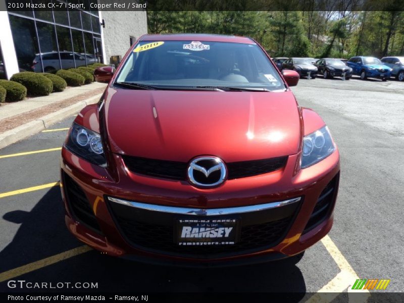 Copper Red / Sand 2010 Mazda CX-7 i Sport