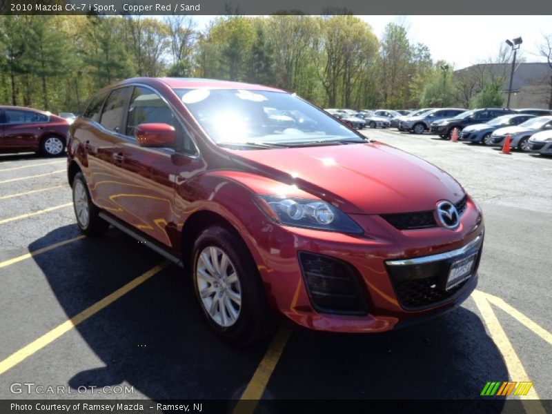 Copper Red / Sand 2010 Mazda CX-7 i Sport