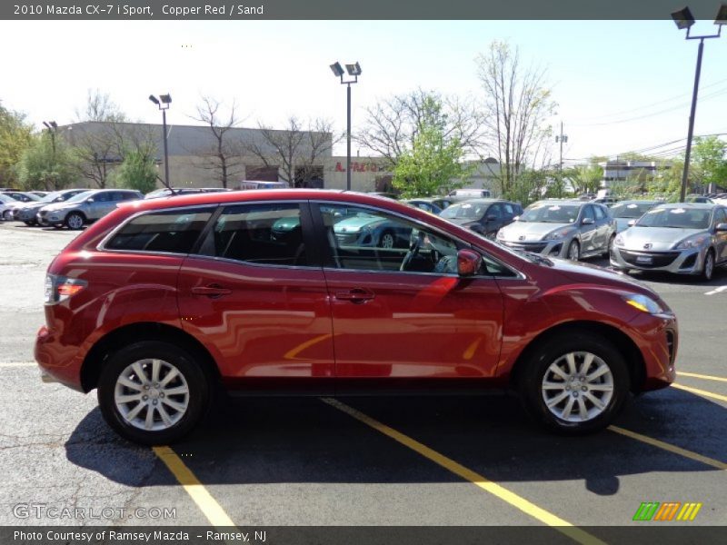 Copper Red / Sand 2010 Mazda CX-7 i Sport