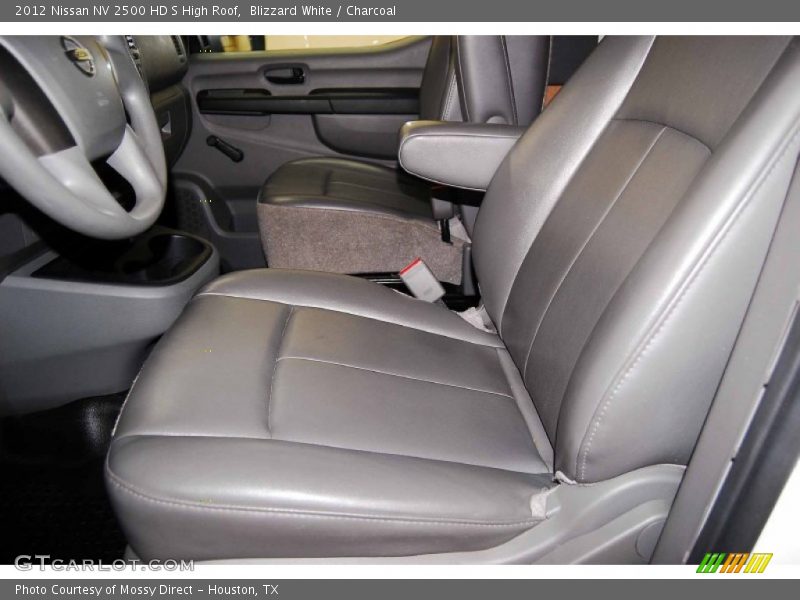Blizzard White / Charcoal 2012 Nissan NV 2500 HD S High Roof