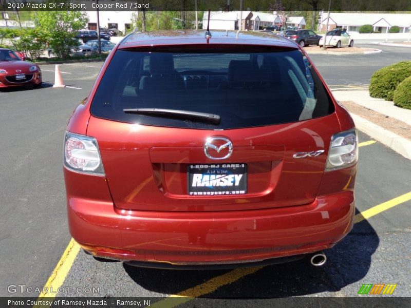 Copper Red / Sand 2010 Mazda CX-7 i Sport