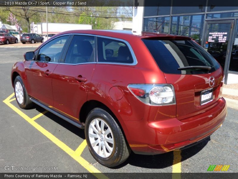 Copper Red / Sand 2010 Mazda CX-7 i Sport