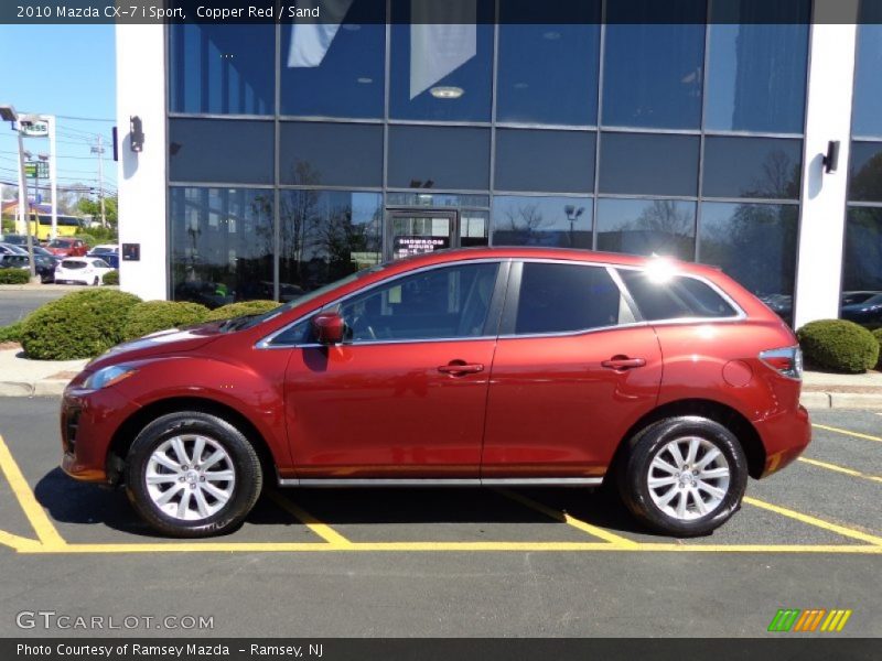 Copper Red / Sand 2010 Mazda CX-7 i Sport