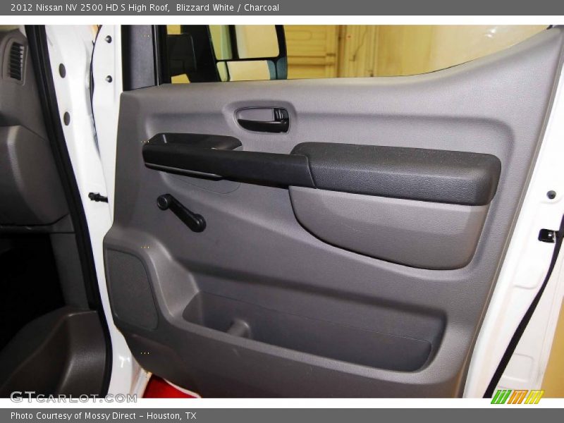 Blizzard White / Charcoal 2012 Nissan NV 2500 HD S High Roof