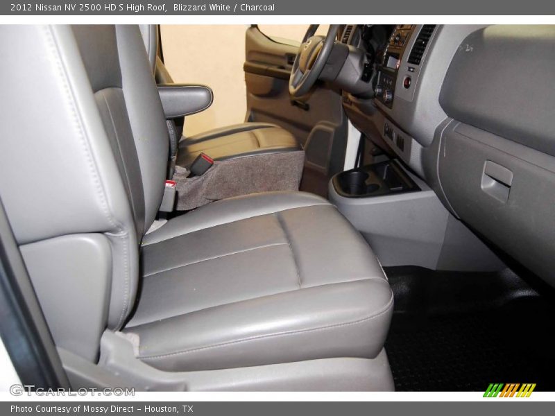 Blizzard White / Charcoal 2012 Nissan NV 2500 HD S High Roof