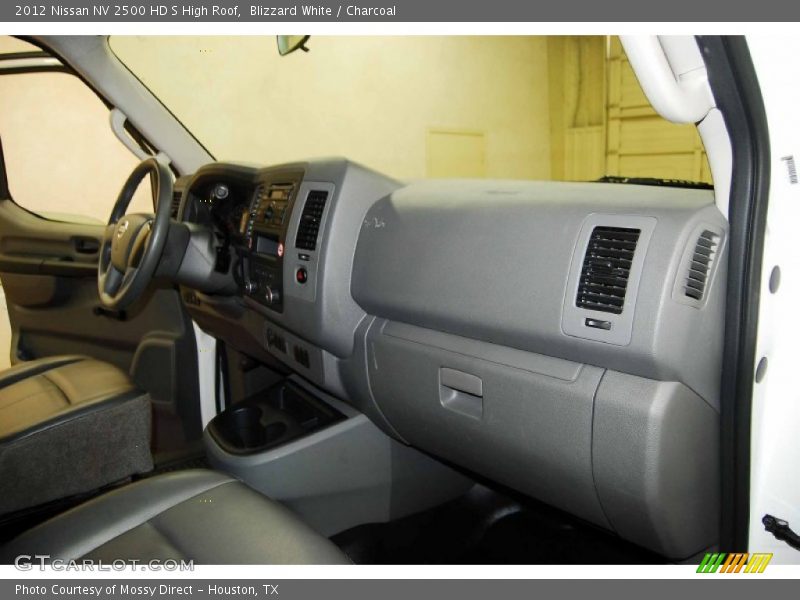 Blizzard White / Charcoal 2012 Nissan NV 2500 HD S High Roof