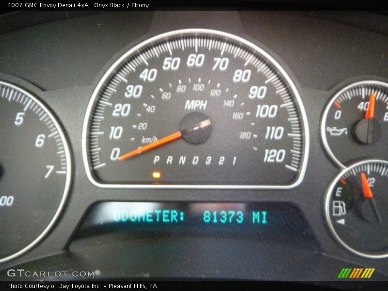 Onyx Black / Ebony 2007 GMC Envoy Denali 4x4