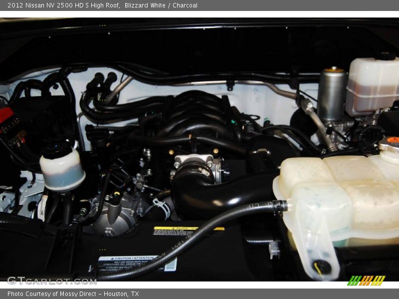 Blizzard White / Charcoal 2012 Nissan NV 2500 HD S High Roof