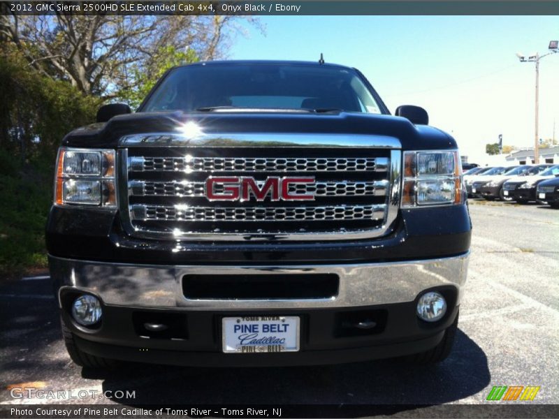 Onyx Black / Ebony 2012 GMC Sierra 2500HD SLE Extended Cab 4x4