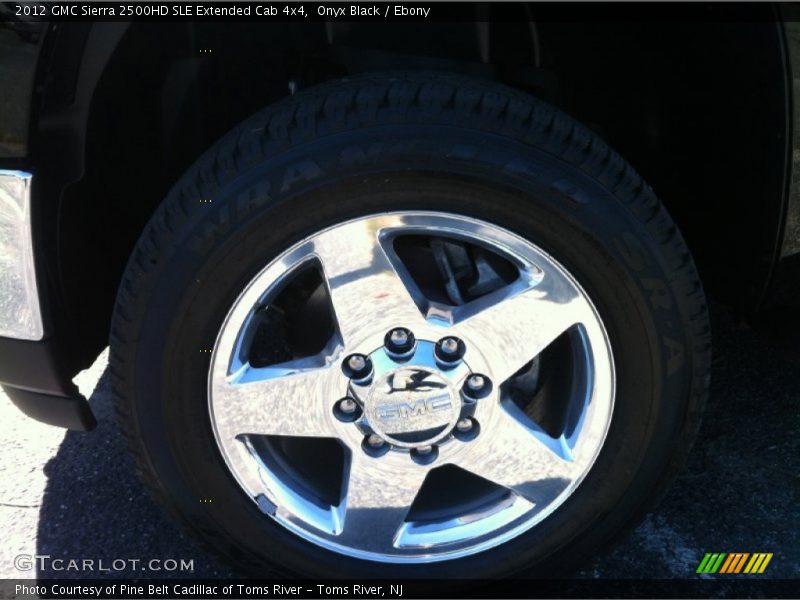 Onyx Black / Ebony 2012 GMC Sierra 2500HD SLE Extended Cab 4x4