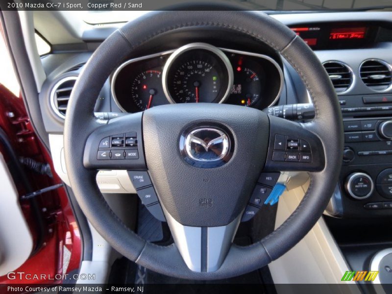 Copper Red / Sand 2010 Mazda CX-7 i Sport