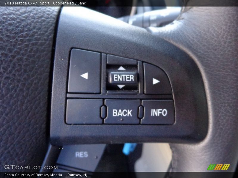Copper Red / Sand 2010 Mazda CX-7 i Sport