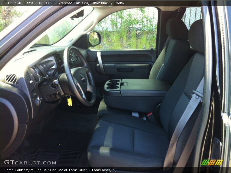 Onyx Black / Ebony 2012 GMC Sierra 2500HD SLE Extended Cab 4x4