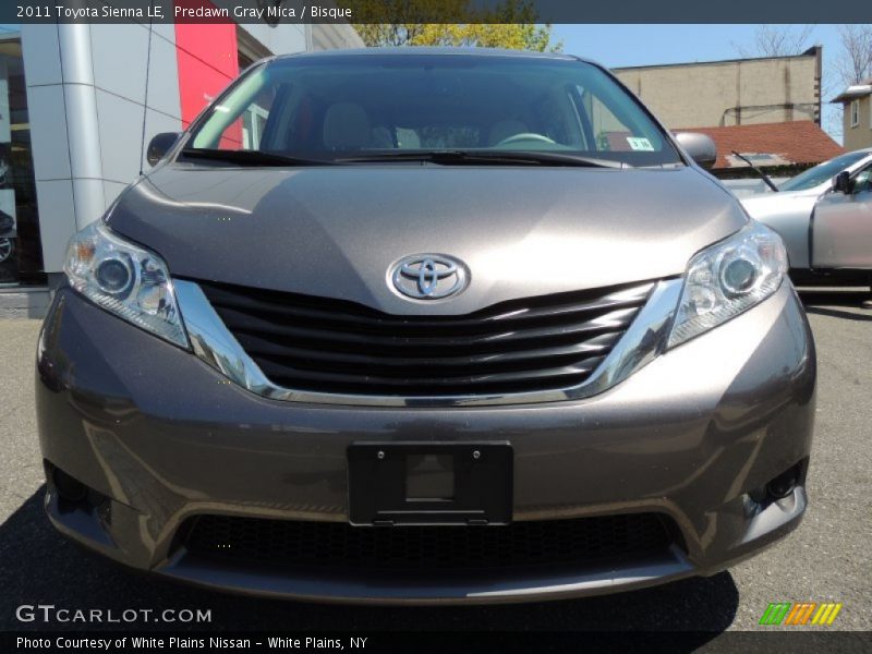 Predawn Gray Mica / Bisque 2011 Toyota Sienna LE