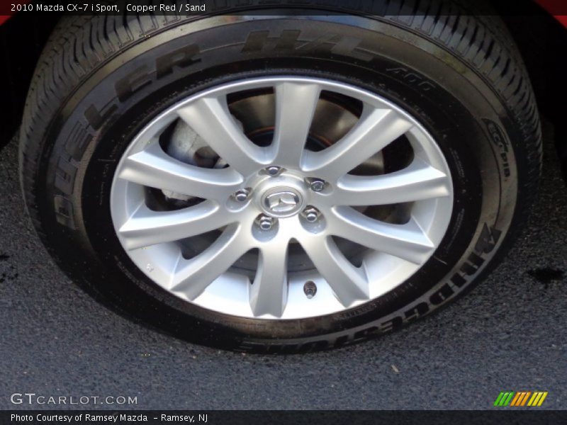 Copper Red / Sand 2010 Mazda CX-7 i Sport