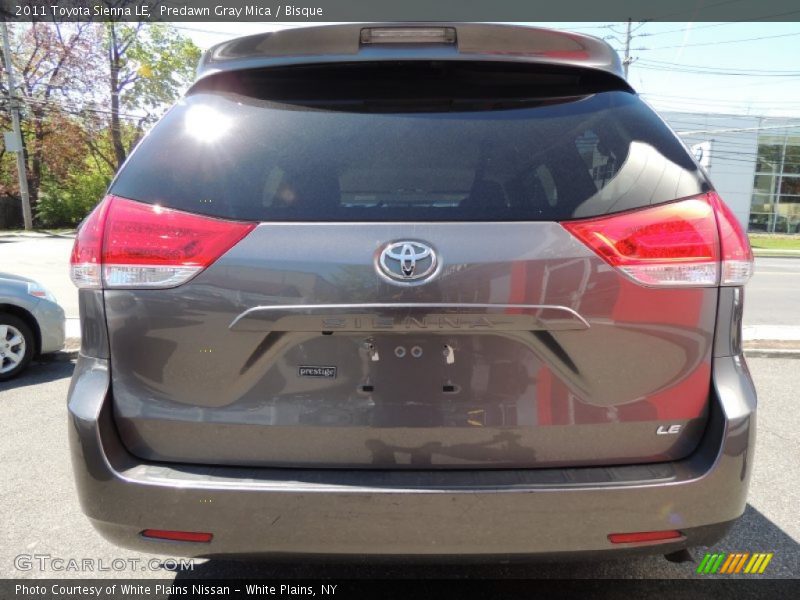 Predawn Gray Mica / Bisque 2011 Toyota Sienna LE