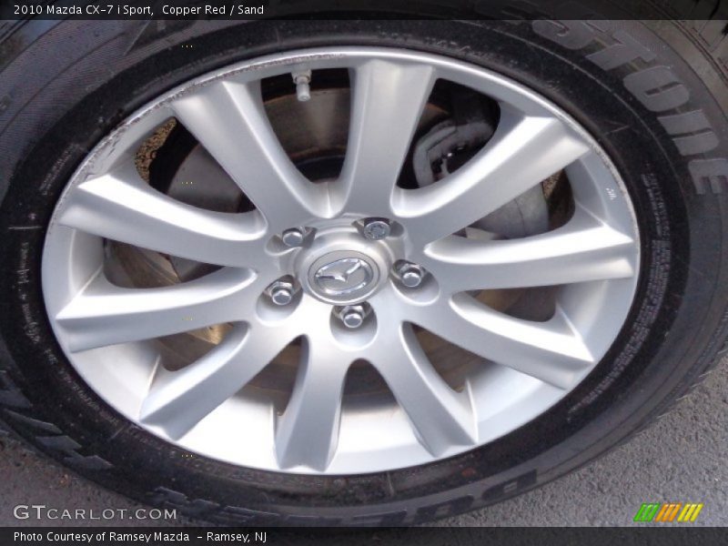 Copper Red / Sand 2010 Mazda CX-7 i Sport