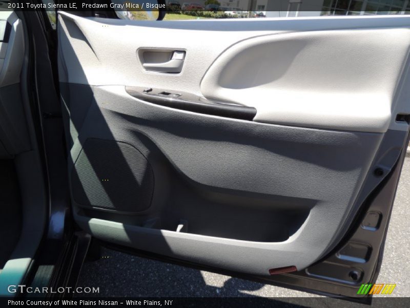 Predawn Gray Mica / Bisque 2011 Toyota Sienna LE